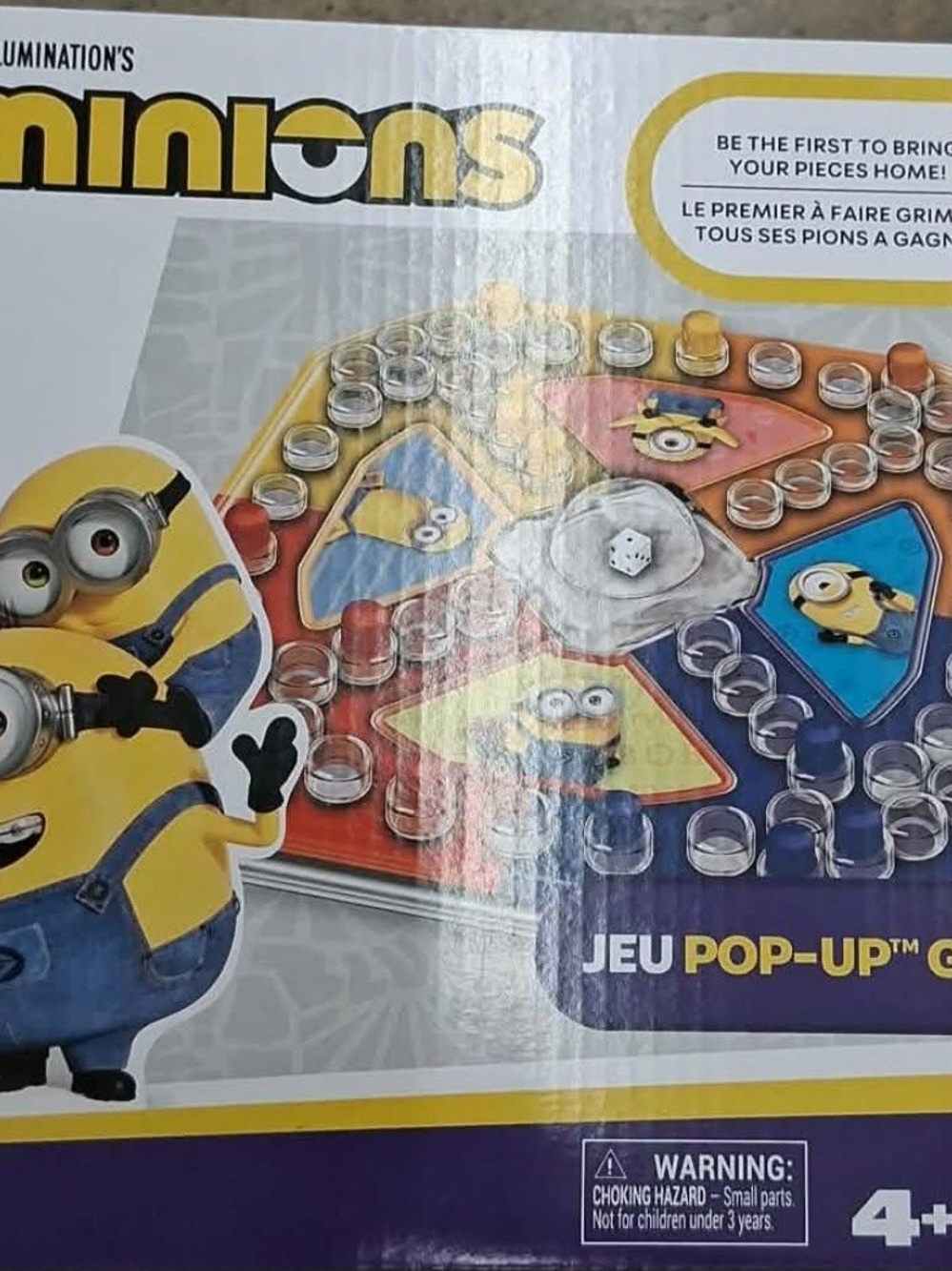 New Minions Pop Up Game